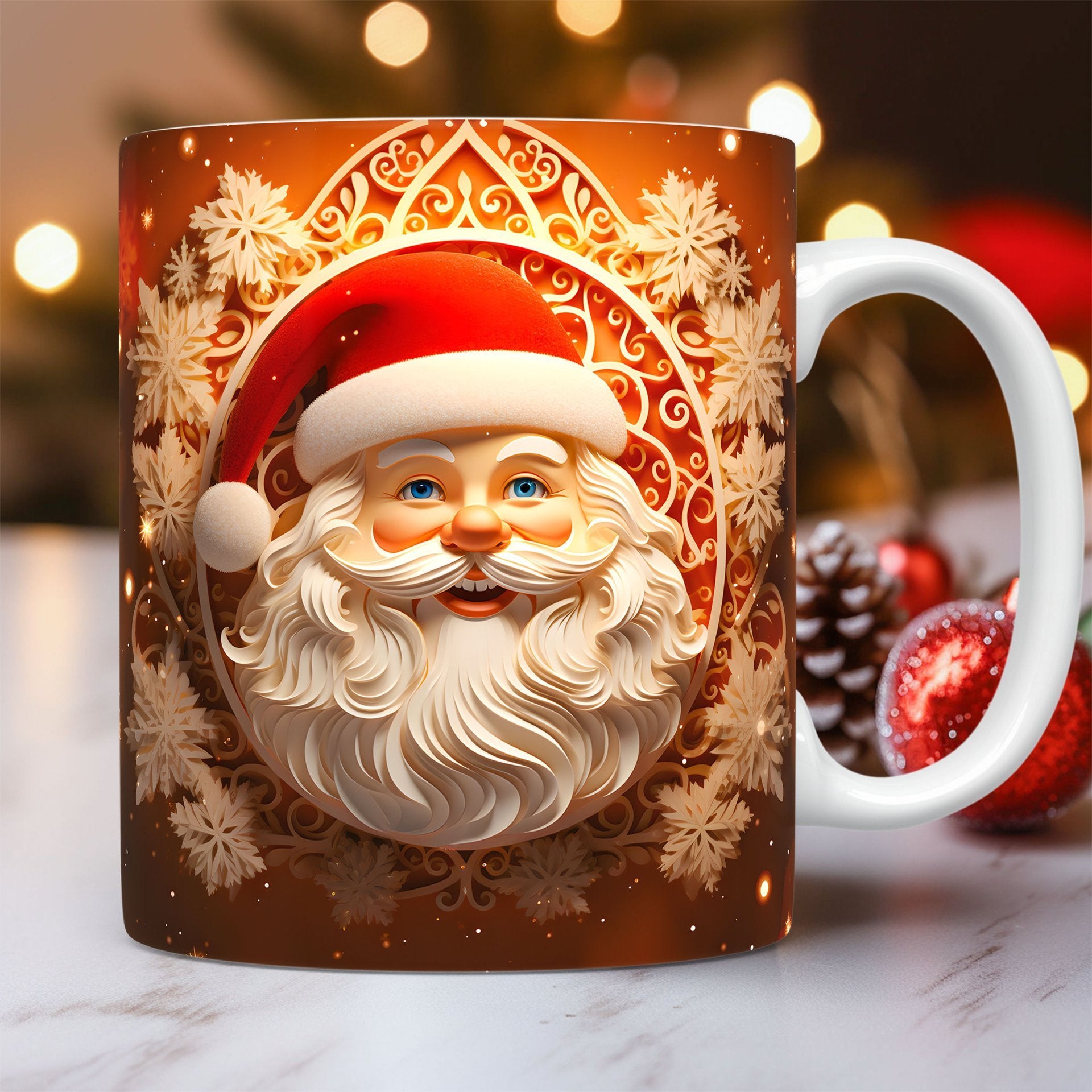 Creative 3D Christmas Ceramic Mug Unique Space Design Snowman Santa Coffee Cup Tea Milk Mug Christmas Gifts For Kids Adults Kitchen Gadgets Creative 3D Christmas Ceramic Mug Unique Space Design Snowman Santa Coffee Cup Tea Milk Mug Christmas Gifts For Kids Adults Kitchen Gadgets